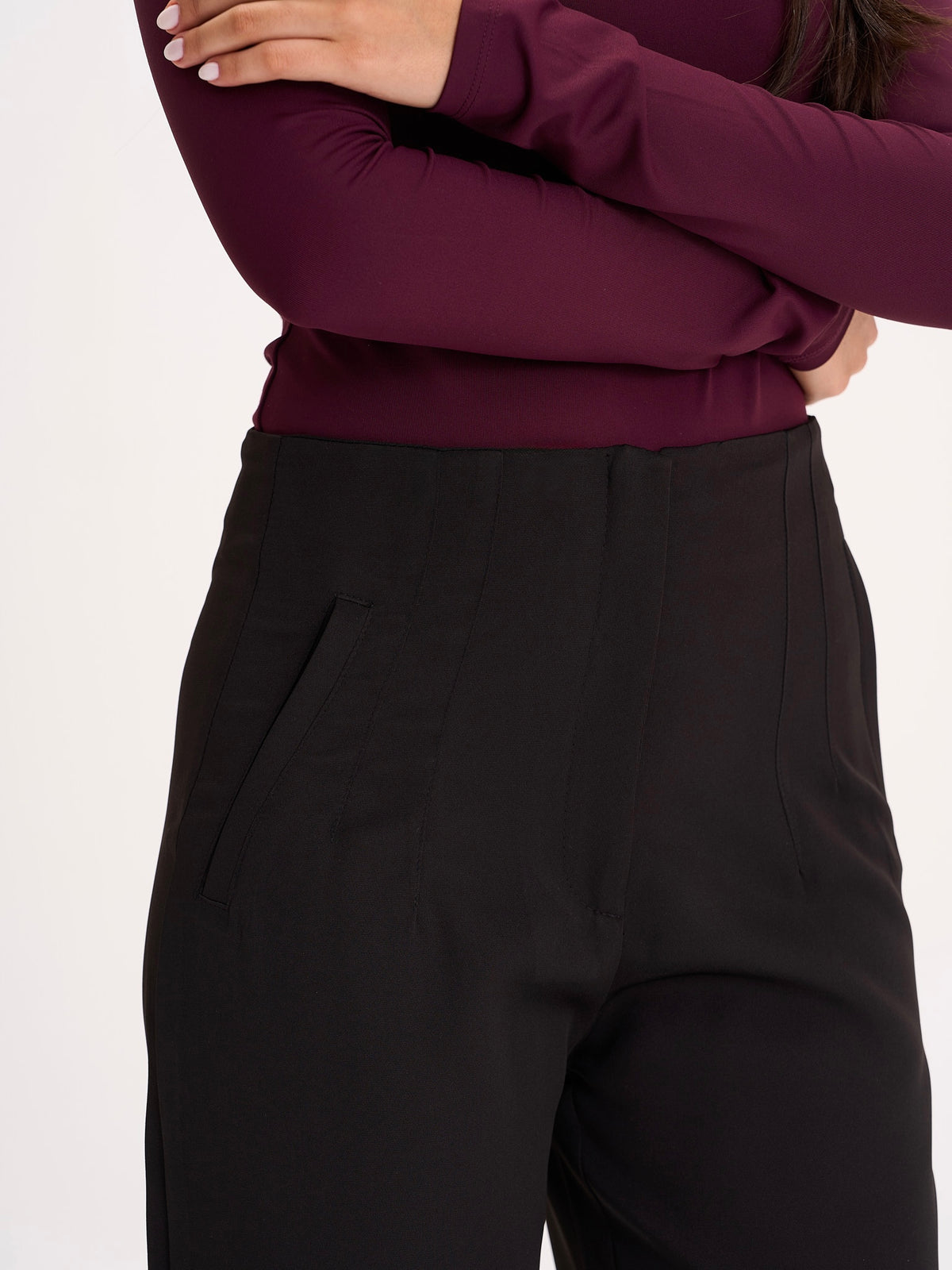 Black Tailored Trousers