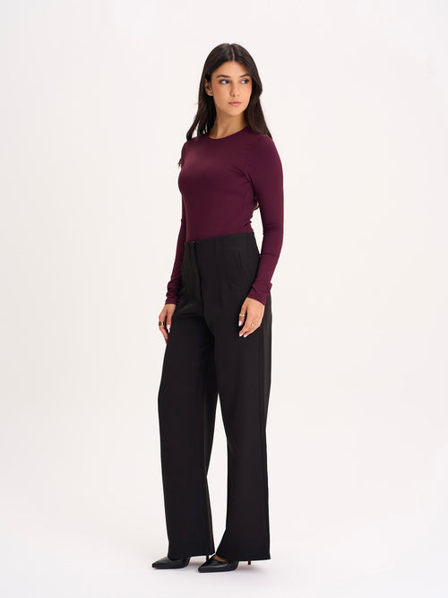 Black Tailored Trousers