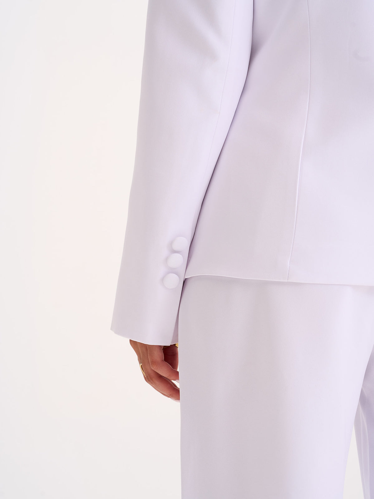 White Tailored Blazer