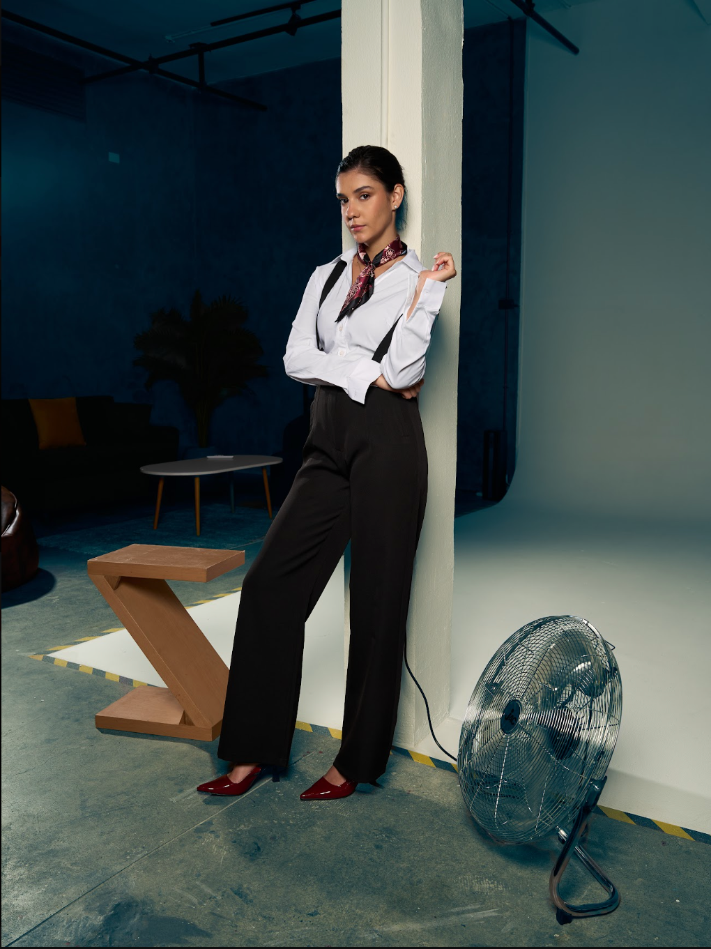 Black Tailored Trousers